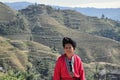 LONGSHENG PING AN, GUANGXI AUTONOMOUS REGION, CHINA Ã¢â¬â CIRCA JUNE 2016: Portrait of the long hair woman from ethnic minority Yao